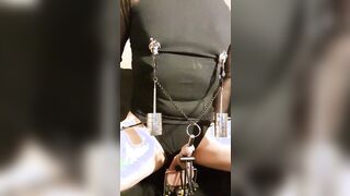Kinky maso slut remote e-stim CBT September 15 part 2