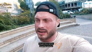 BAE attitude! ◊ Lou Nesbit ◊ blows PENIS inside OUTDOORS