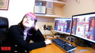 Emo and rebellious, but she loves dick anyway !!