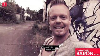 Bodo bangs freaky tattoo hoe Harleen van Hynten inside an