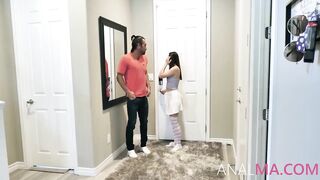 He Booty Fucks Eighteen And Her milf Stepmom's Red Haired Snatch