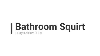 Beauty BBW Wc Squirting