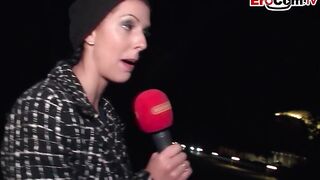 DEUTSCHES SKANDAL CASTING AUF DER STRAßE