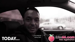DIRTY GERMAN Gothic Sidney Dark sucking off cock before getting PLOWED
