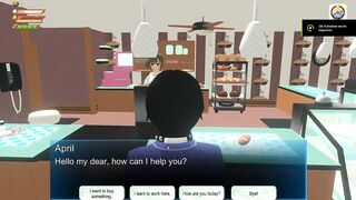 3d game toilet humiliation: Shopowner doesn't pay unless she sits