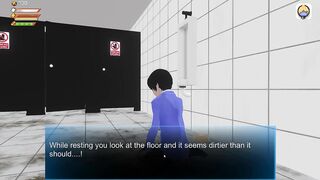 3d game toilet humiliation: Shopowner doesn't pay unless she sits