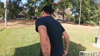 uptown jenny gets boned rough inside park by a BBC