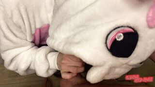 I gave a fellatio to my stepbrother. Screwed and cum