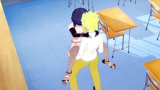 All Might has a homemade lesson with Kyouka Jirou |