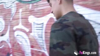 Big Titted college Bombshell blows a huge dick and gets drilled