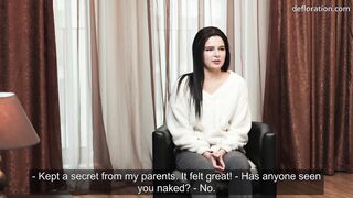 Salma Saire innocent casting and masturbation