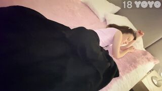 STEP DAUGHTER BLOWS AND FUCKS STEP DAD