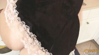 Long Boobed Cleaning Lady Charlee Chase Makes Her Turned On Boss
