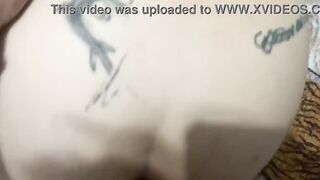 red haired with the ass plug and cum inside the snatch,