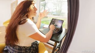 GROUNDED: My slutty step-daughter was caught being sexual again