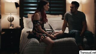Stepbro throated and analed TS stepsis