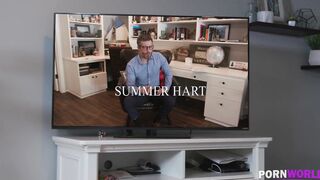 Big Tit American Red Haired Summer Hart Called a Doctor so She