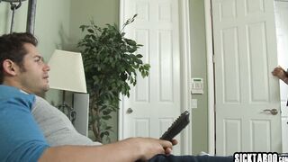 Big tits MILF deepthroat and rough anal