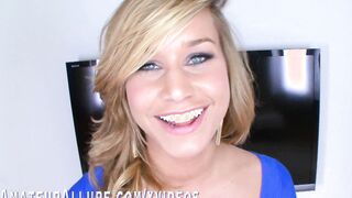 Kennedy Leigh Blows Dick, Gets Banged and Swallows 2 sexy