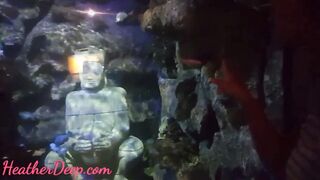 Thai 18 yo Heather Deep deep throat throatpie after watch shark