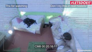 HORNYHOSTEL - (Bad Lady, Jason Steel) - hot Backpacker Fuck
