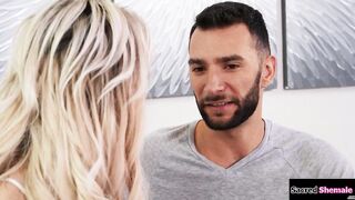 Cheating guy barebacks tgirl Aubrey Kate