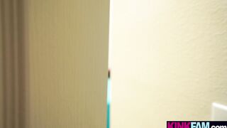 Monster cock inside his teen step sister