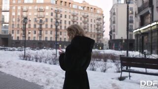 Adorable Tiny-assed Russian 18 Sonya Sweet Gets Nuts Deep Kitchen