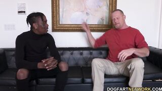 Redhead Grey's cuckold dad ordered a big black cock for his babe