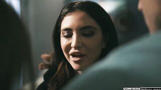 Stalker makes 2 bffs fuck as she watches
