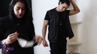 Interesting whore plays with the mind of a client into
