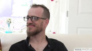 Trans Khloe Kay sucks and fucks bareback