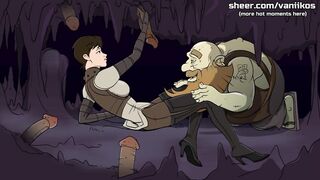 Witch Hunter Coach | Short haired 18 with huge titties