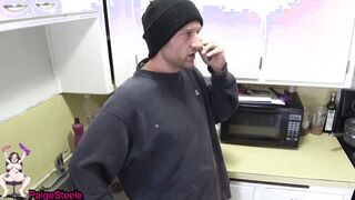 Desperate Squatter Offers Snatch to Homeowner (PARTIAL VID)