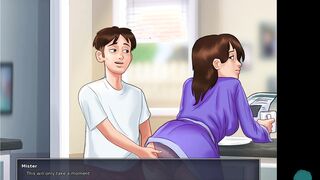 SUMMERTIME SAGA #150 • She drained his dick incredible sexy