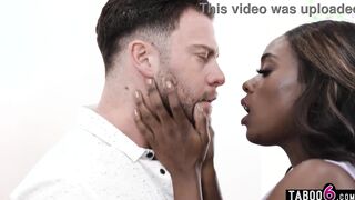 Cheating on his fiance Aila Donovan with babe african salon