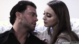 Petite babe fucked roughly to get a job