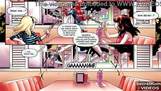 Spider-Man - Our Valentine - Marvel superhero Three-Way