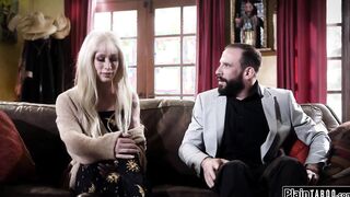 Tgirl stepdaughter Jenna Gargles analed