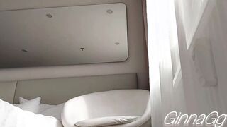 I allow you to masturbate while I'm nude, smearing my