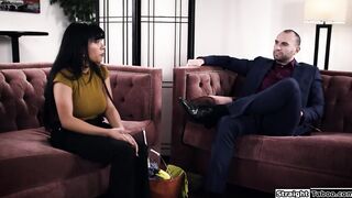 Latina maid gets fucked hard by her boss