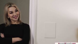 Small tits tgirl Emma Rose bangs a milf