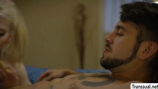 Horny stepbro bangs the ass of TS stepsis