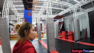 Amateur Thai MILF having fun before sex