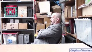 Officer fucks shoplifters stepdaughter