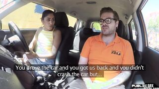 Arab anal pleasure n deeply goddess vehicle banged! by driving tutor