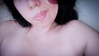 This cunt with mouth loves to plowed and makes her GF cum