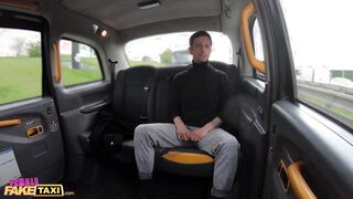 Female Fake Taxi View Sofia Lee's long titted bounce when