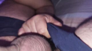 I masturbate into my room and my friend gets freaky