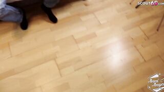 Condom off and Sperm on Asshole - German Ginger 18